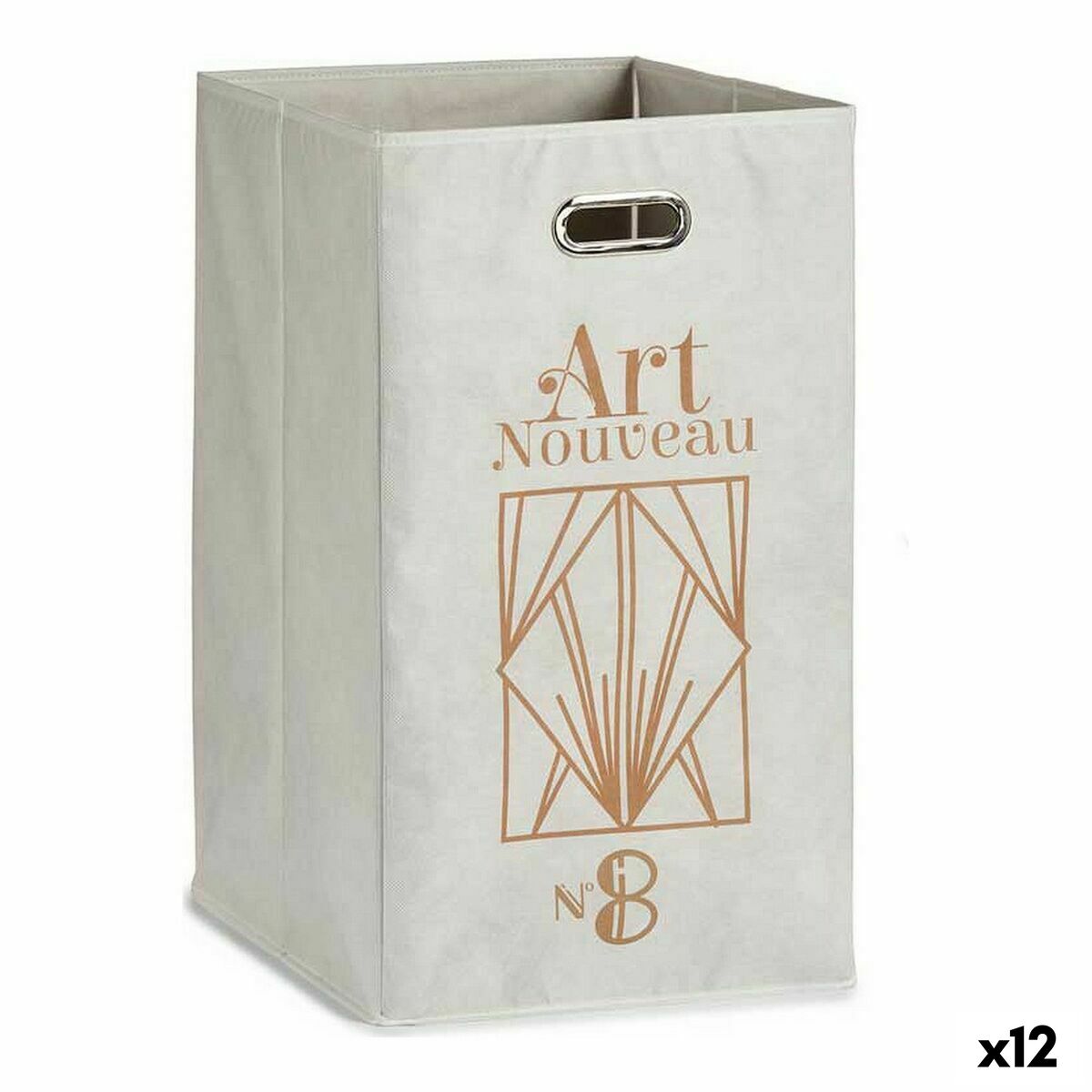 Cesto Art Nouveau 35 x 57 x 35 cm Poliéster Cartão 12 Unidades - EcoNest