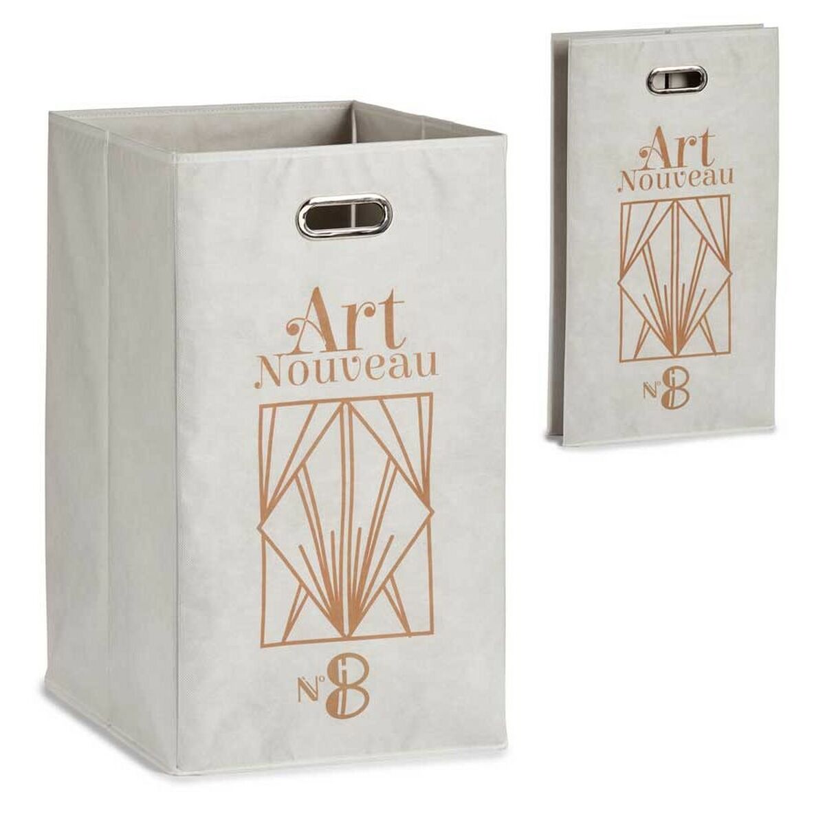 Cesto Art Nouveau 35 x 57 x 35 cm Poliéster Cartão 12 Unidades - EcoNest