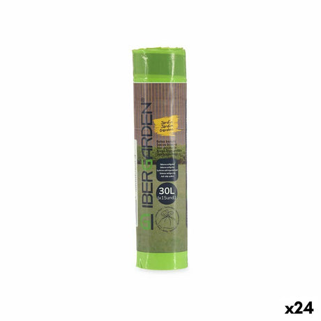 Sacos de Lixo Polietileno Verde 24 Unidades (30 L) - EcoNest