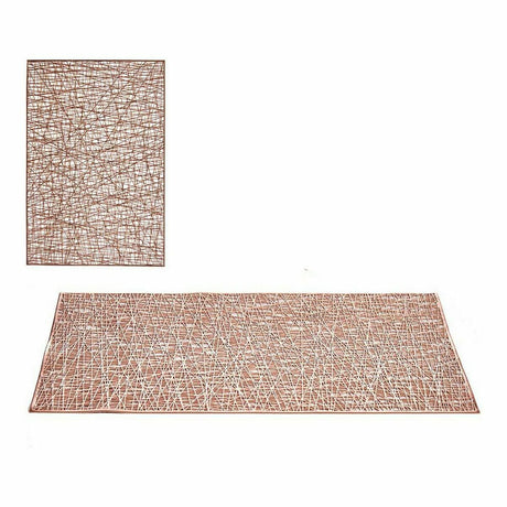 Individuais Cor de Rosa Plástico (45 x 0,01 x 30 cm) (12 Unidades) - EcoNest