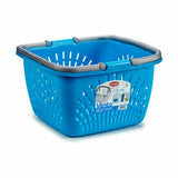Cesta Multiusos Stefanplast Com pegas Plástico 18 L 39 x 21,5 x 39 cm (30 Unidades) - EcoNest