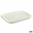 Escorredor Branco Plástico 27 x 3 x 36,3 cm (24 Unidades) - EcoNest