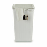 Cesto da Roupa Stefanplast Elegance Branco Plástico 50 L 36,5 x 54,5 x 38 cm (6 Unidades) - EcoNest
