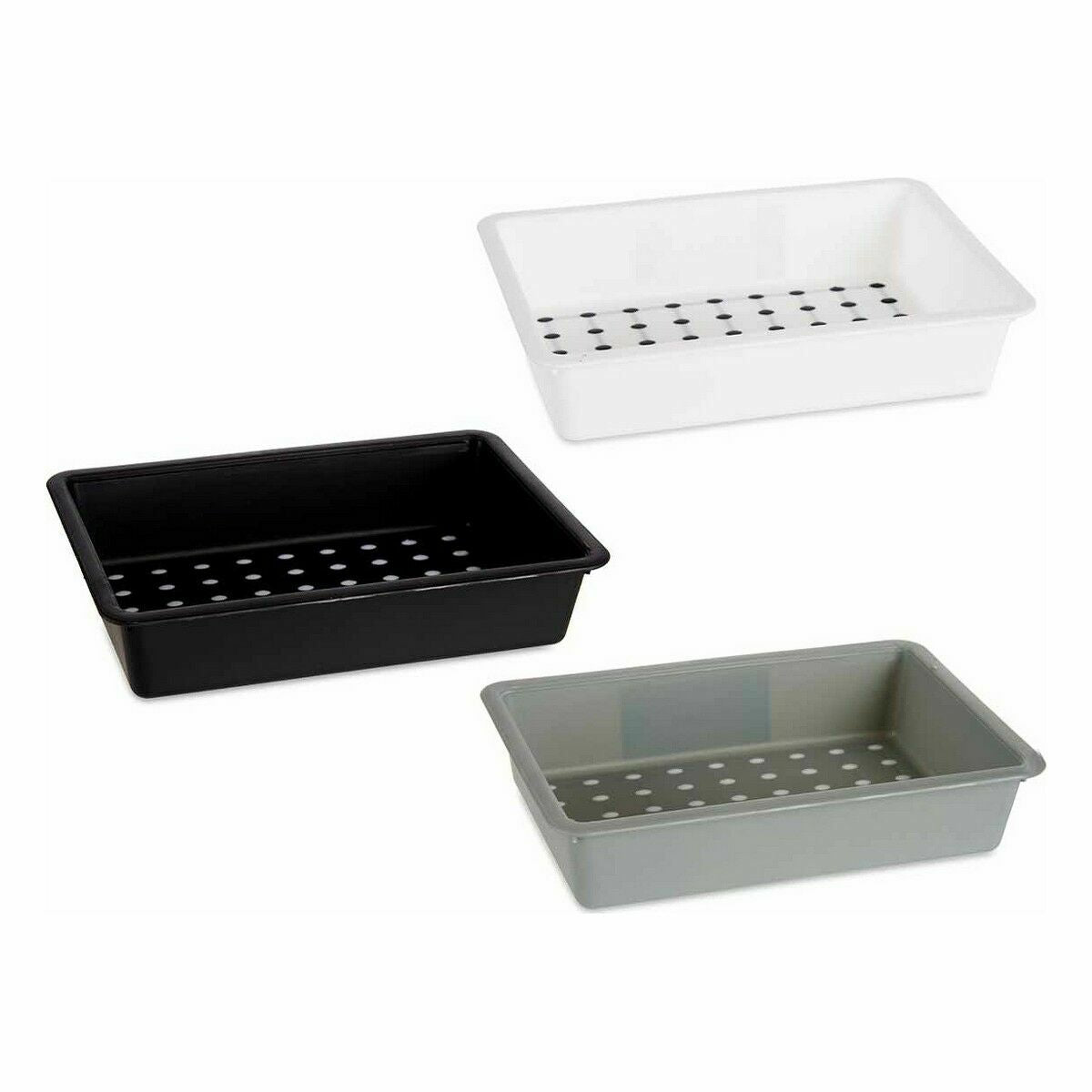 Organizador de Gavetas Polipropileno 16 x 5 x 24 cm (36 Unidades) - EcoNest