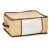 Bolsa de Armazenamento Creme Poliéster Polipropileno 27 L 45 x 30 x 20 cm (24 Unidades) - EcoNest