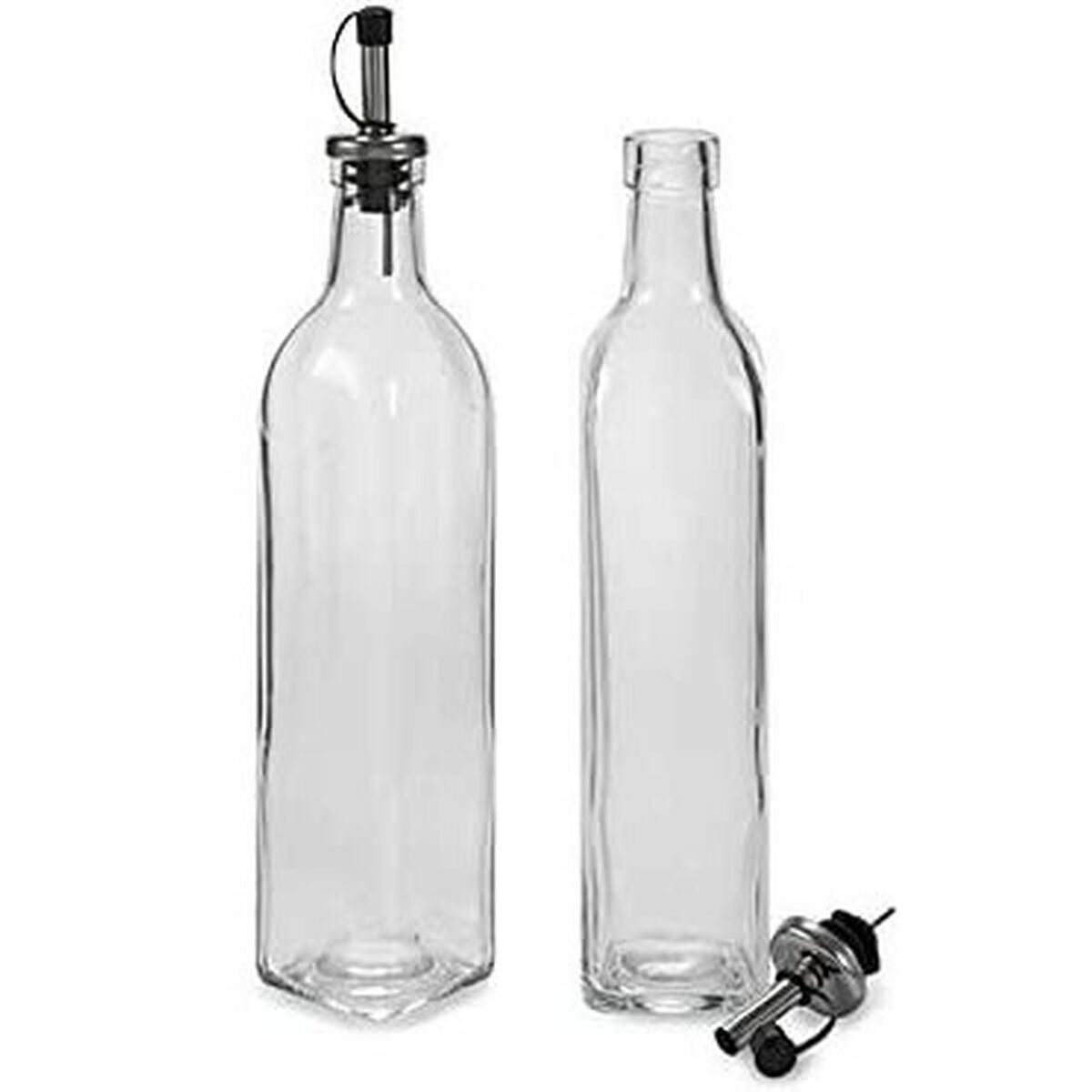 Galheteiro 2 x 50 ml Transparente Cristal (12 Unidades) - EcoNest