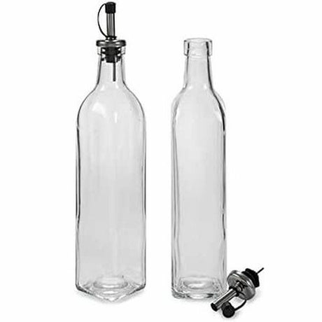 Galheteiro 2 x 50 ml Transparente Cristal (12 Unidades) - EcoNest