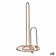 Porta-Rolos de Cozinha Cobre Aço 15,5 x 32 x 16 cm (12 Unidades) - EcoNest