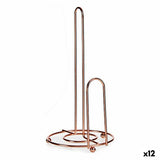 Porta-Rolos de Cozinha Cobre Aço 15,5 x 32 x 16 cm (12 Unidades) - EcoNest