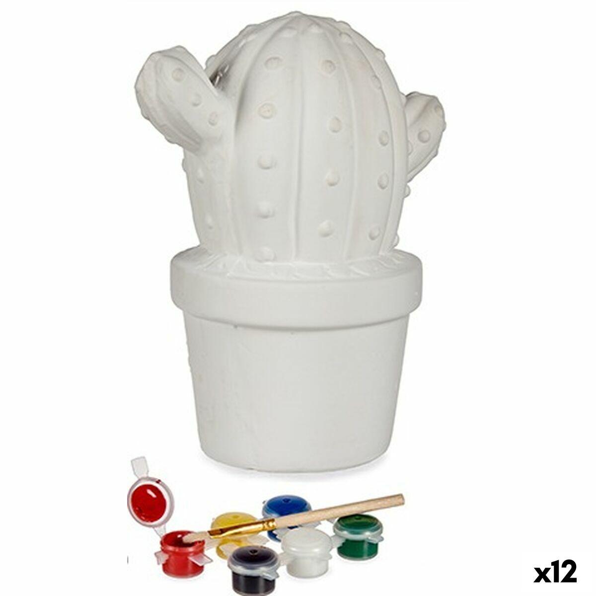 Caixa de pintura Catos 12 x 21 x 17 cm (12 Unidades) - EcoNest