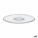 Tampas Stefanplast Tosca Transparente Plástico 23,5 x 2 x 23,5 cm (12 Unidades) - EcoNest