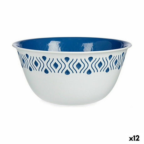 Saladeira Stefanplast Tosca Azul Plástico 23 x 10 x 23 cm (12 Unidades) - EcoNest