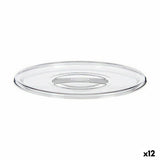 Tampas Stefanplast Tosca Transparente Plástico 19,5 x 2 x 19,5 cm (12 Unidades) - EcoNest