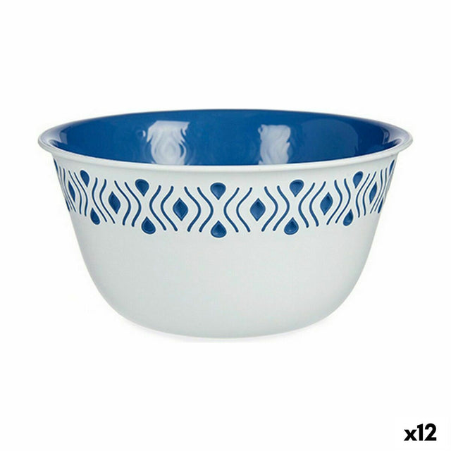 Saladeira Stefanplast Tosca Azul Plástico 19 x 9 x 19 cm (12 Unidades) - EcoNest