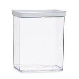 Frasco Transparente Silicone poliestireno ABS 3,3 L 10,5 x 23,7 x 21 cm (6 Unidades) - EcoNest