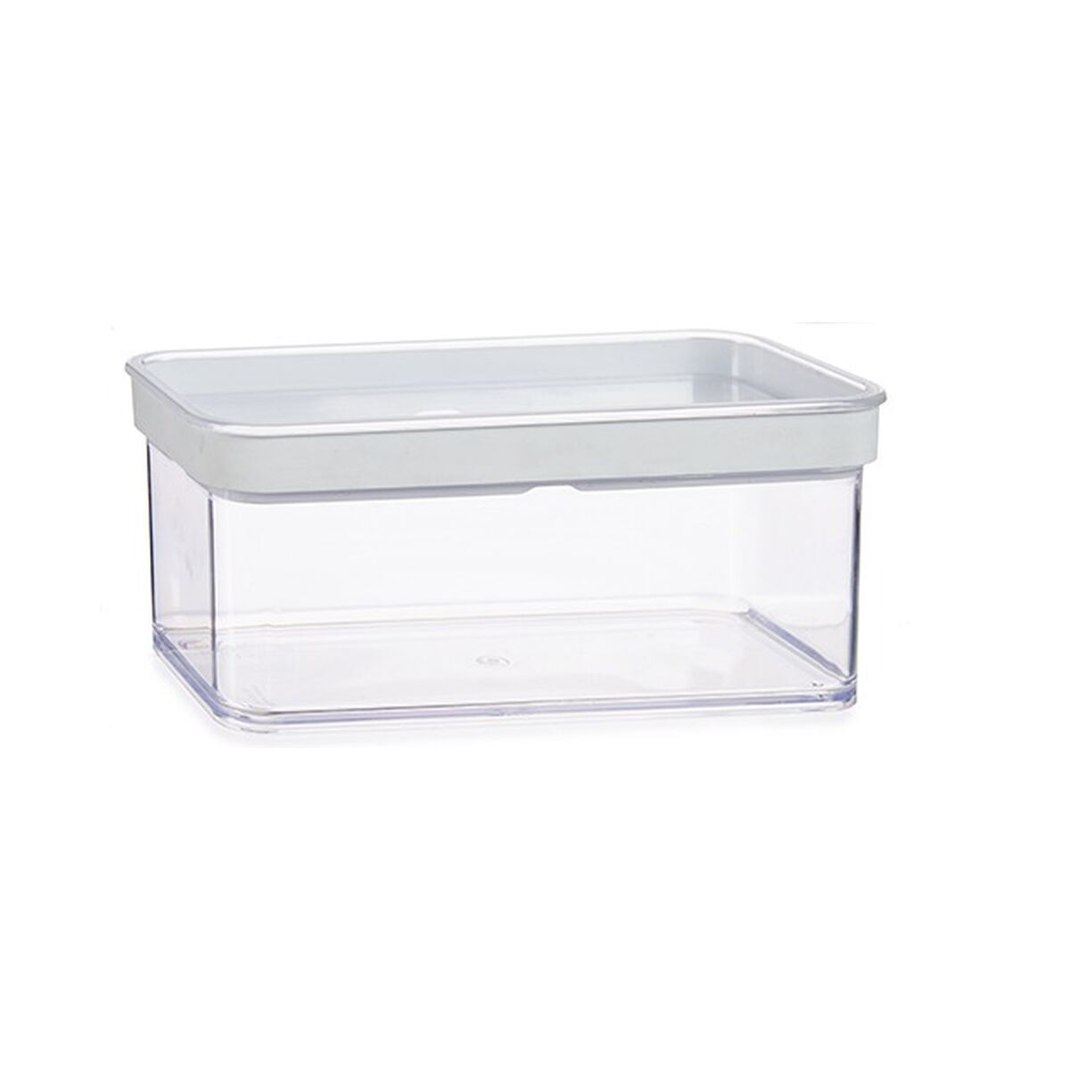 Frasco Transparente Silicone poliestireno ABS 1,1 L 10,5 x 9 x 21 cm (18 Unidades) - EcoNest