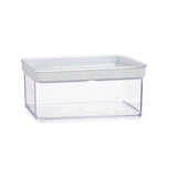 Frasco Transparente Silicone poliestireno ABS 1,1 L 10,5 x 9 x 21 cm (18 Unidades) - EcoNest