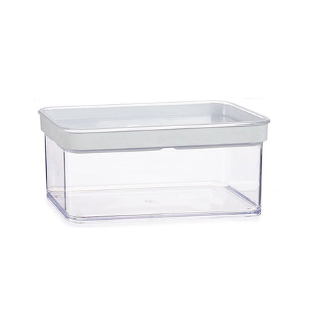 Frasco Transparente Silicone poliestireno ABS 1,1 L 10,5 x 9 x 21 cm (18 Unidades) - EcoNest