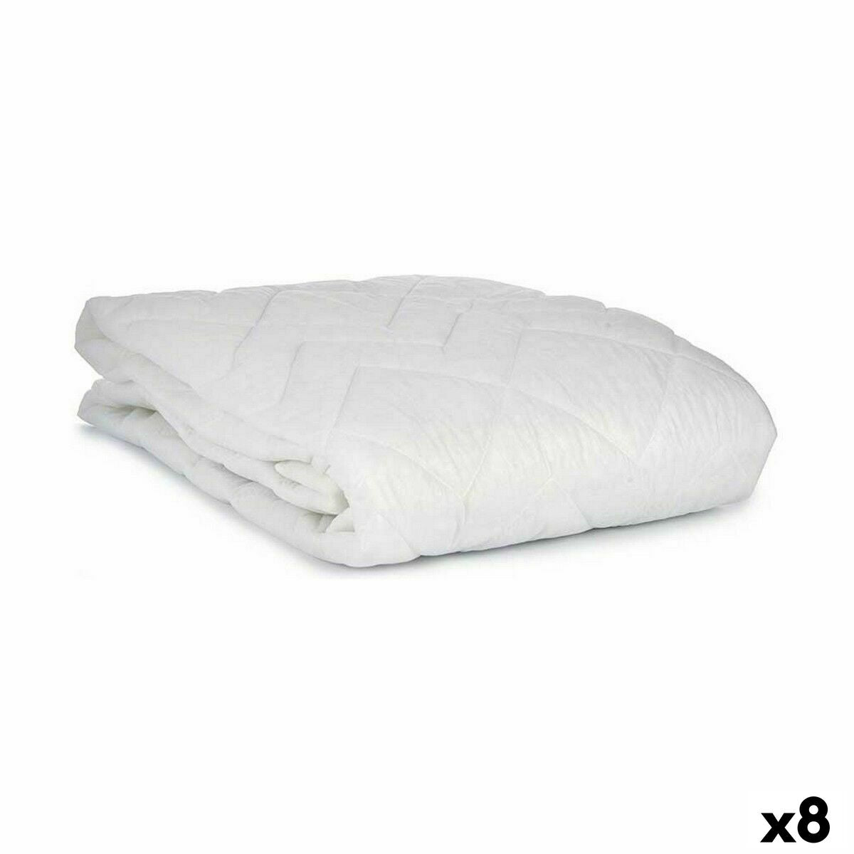 Protetor de colchão Branco 90 x 190 cm (8 Unidades) - EcoNest