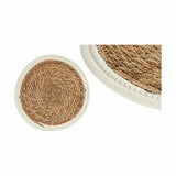 Individuais Natural Branco 30 x 1 x 30 cm (48 Unidades) - EcoNest