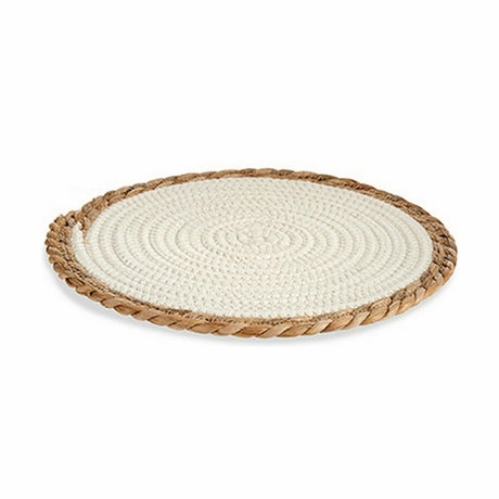 Individuais Natural Branco 30 x 1 x 30 cm (48 Unidades) - EcoNest
