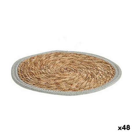 Individuais Natural Cinzento 35 x 1 x 35 cm (48 Unidades) - EcoNest