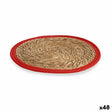 Individuais Natural Vermelho 35 x 1 x 35 cm (48 Unidades) - EcoNest
