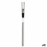 Decantador de Vinho 3 em 1 Preto TPE 12 Unidades 2,6 x 2,6 x 37 cm - EcoNest