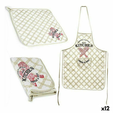 Conjunto de Cozinha 2 Peças Branco (12 Unidades) - EcoNest
