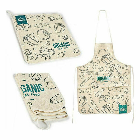 Conjunto de Cozinha Organic 2 Peças Azul Branco (12 Unidades) - EcoNest