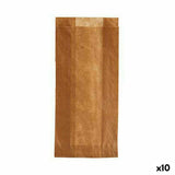 Conjunto de Sacos Reutilizáveis para Alimentos Compostável 12 x 27 cm Cellulose (10 Unidades) - EcoNest
