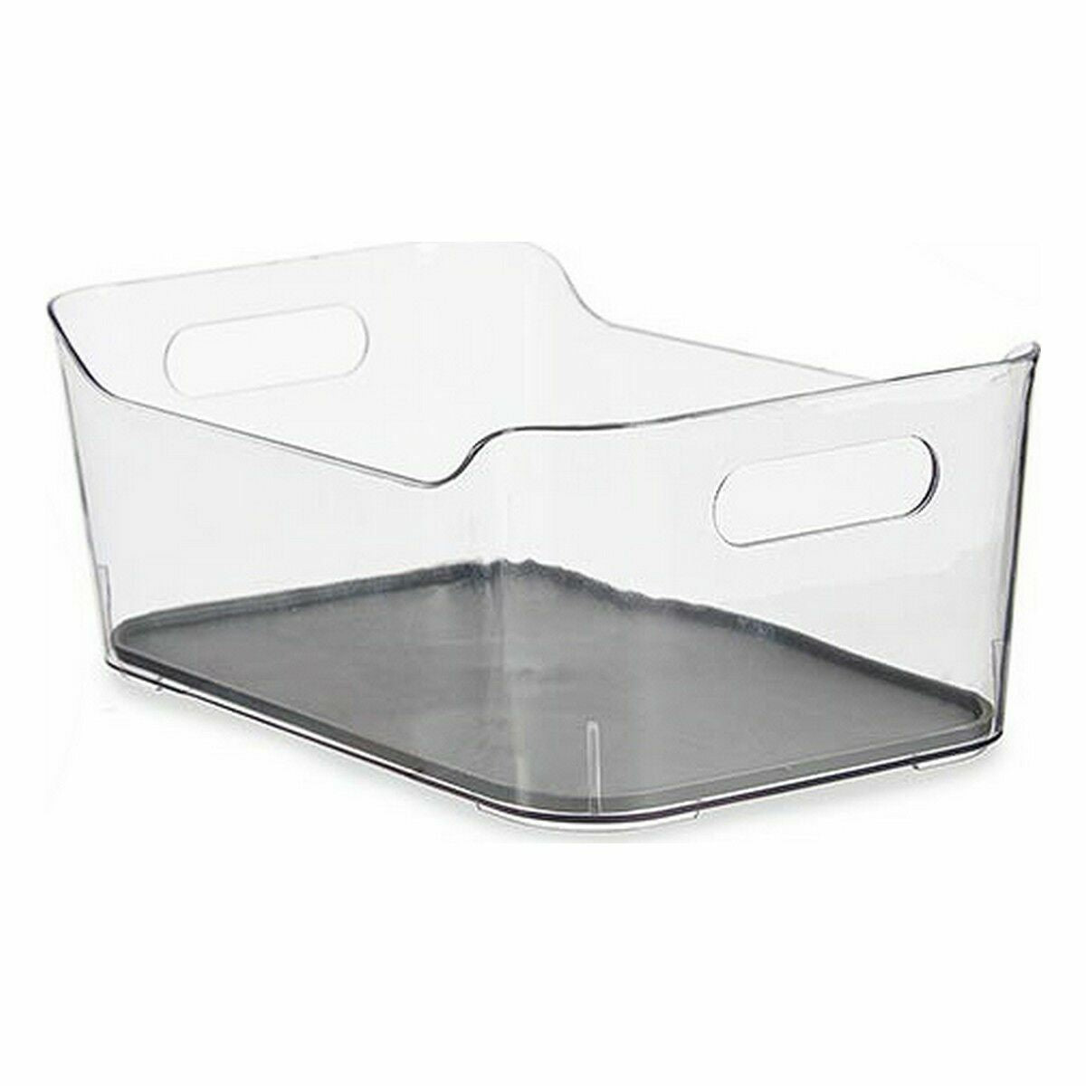 Organizador de Gavetas Plástico reciclado Cinzento 17 x 10,5 x 24,5 cm (12 Unidades) - EcoNest