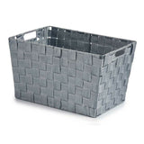 Cesto da Roupa Cinzento Tecido 10 L 25 x 20,5 x 35 cm (12 Unidades) - EcoNest