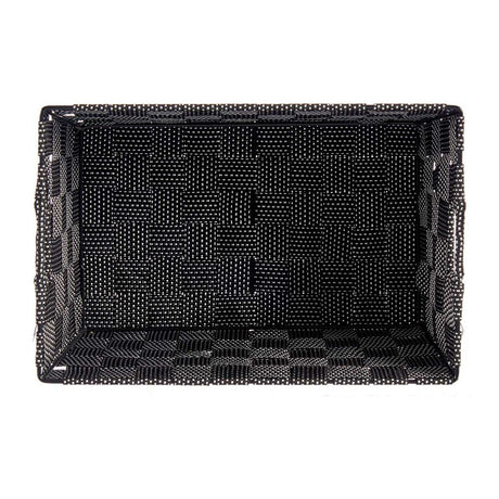 Cesta Multiusos Preto Tecido 20 x 14 x 30 cm (18 Unidades) - EcoNest