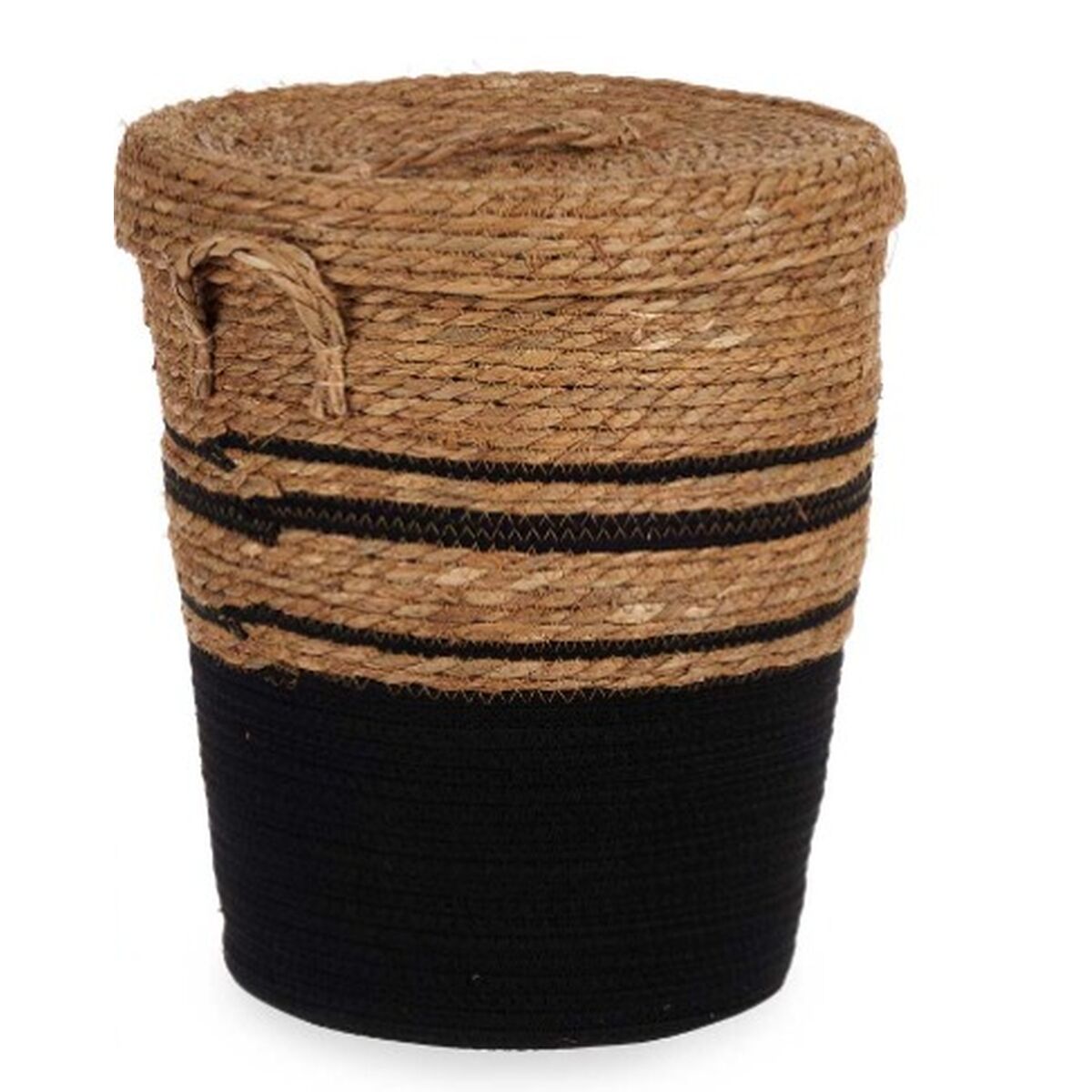 Cesto Castanho Preto 36 x 43 x 36 cm (4 Unidades) - EcoNest
