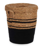 Cesto Castanho Preto 36 x 43 x 36 cm (4 Unidades) - EcoNest