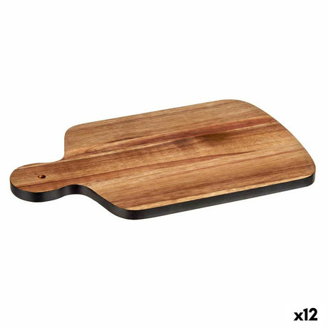 Tábua de corte Preto Acácia 25,7 x 1,5 x 40 cm (12 Unidades) - EcoNest