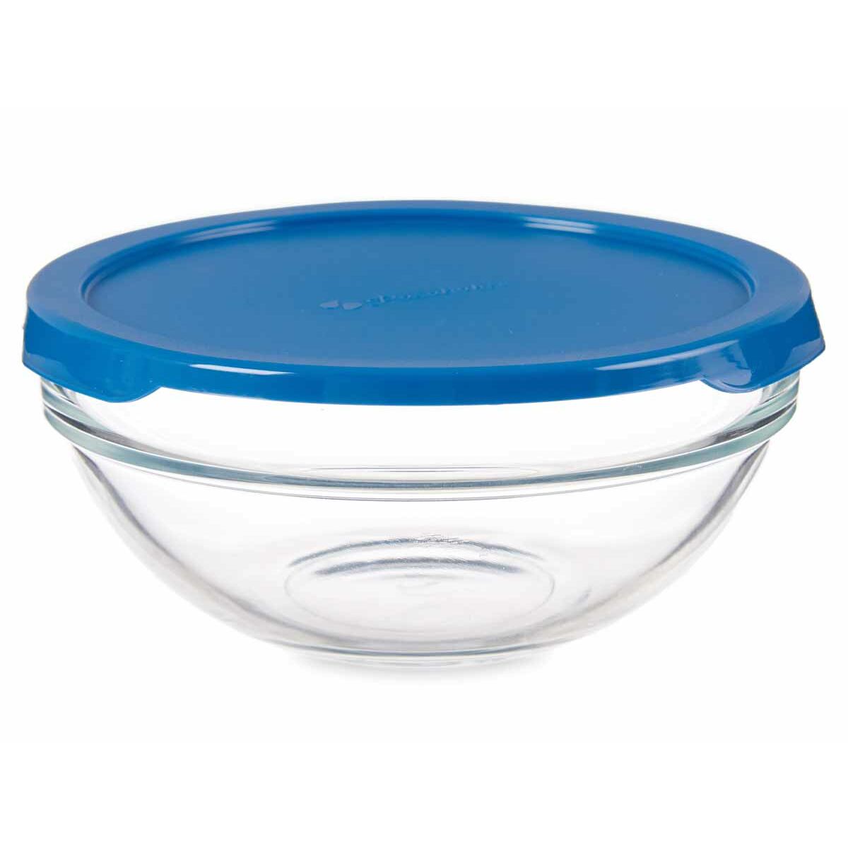 Lancheira Redonda com Tampa Chefs Azul 595 ml 14 x 6,3 x 14 cm (6 Unidades) - EcoNest