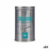 Bote Organic Legumes Cinzento Folha de Flandres 10,4 x 18,2 x 10,4 cm (24 Unidades) - EcoNest