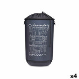 Cesto da Roupa Laundry Sevice Azul escuro Plástico 40 L 34 x 52,5 x 34 cm (4 Unidades) - EcoNest