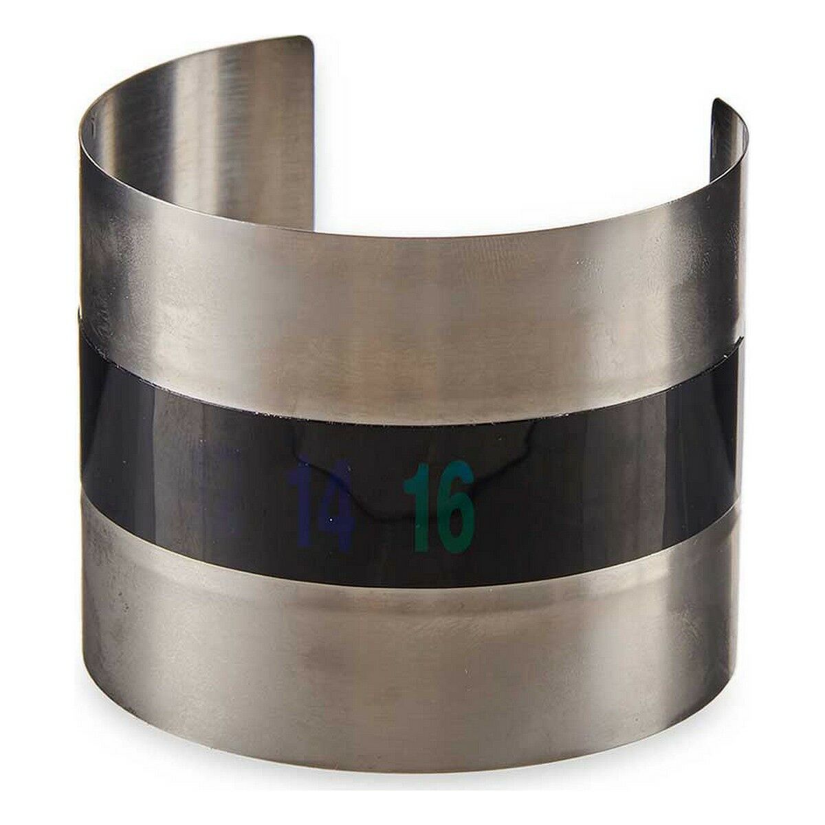 Termómetro de Vinho Prateado Preto Aço inoxidável (12 Unidades) - EcoNest