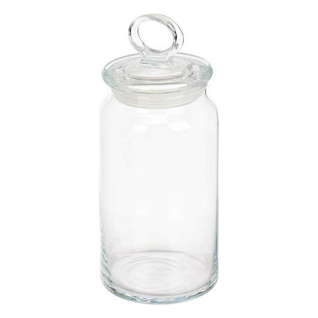 Frasco Kitchen 9,8 x 23,4 x 9,8 cm Transparente Silicone Vidro 1,1 L (6 Unidades) - EcoNest