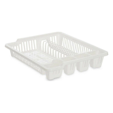 Escorredor de Louça 46 x 8 x 37,5 cm Branco Plástico (12 Unidades) - EcoNest