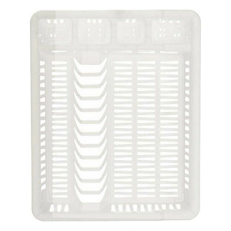 Escorredor de Louça 46 x 8 x 37,5 cm Branco Plástico (12 Unidades) - EcoNest
