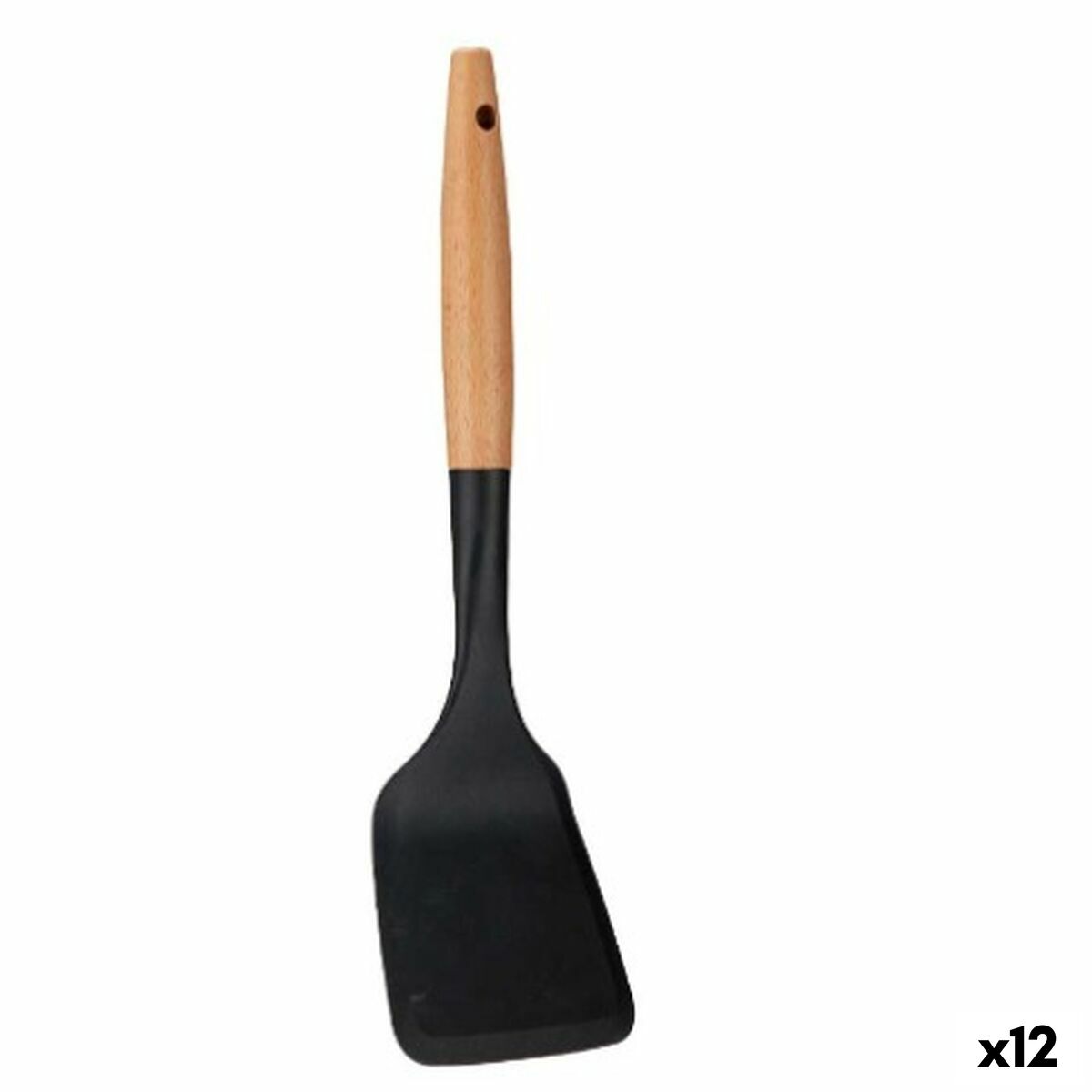 Espátula de Cozinha Madeira 10 x 34 x 3,5 cm (12 Unidades) - EcoNest