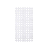 Tapete Antiderrapante para Duche Branco PVC 68 x 1 x 36 cm (6 Unidades) - EcoNest