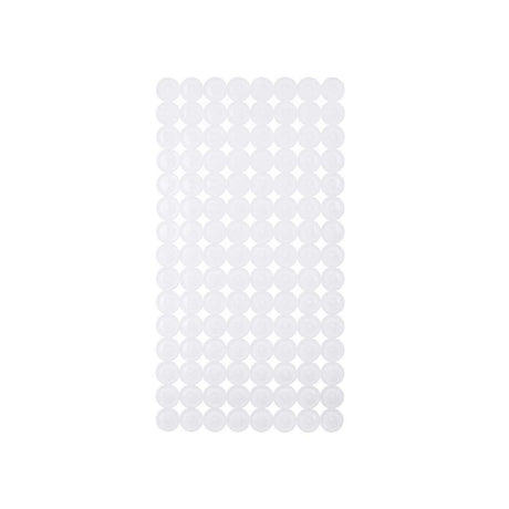 Tapete Antiderrapante para Duche Branco PVC 68 x 1 x 36 cm (6 Unidades) - EcoNest