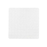 Tapete Antiderrapante para Duche Quadros Branco PVC 50,3 x 50,3 x 0,7 cm (6 Unidades) - EcoNest