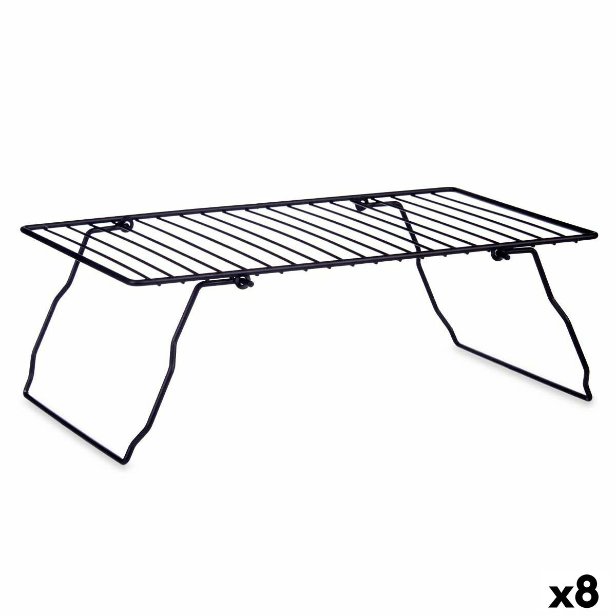Cesto para Prateleira de Cozinha 37.5 x 23 x 13 cm Ferro (8 Unidades) - EcoNest