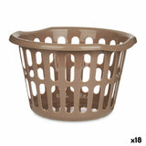 Cesto Taupe Polipropileno 27 L 40 x 25 x 40 cm (18 Unidades) - EcoNest